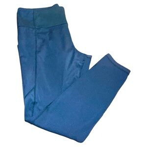 Women turquoise XL leggings